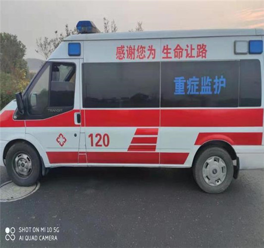 桑日救护车出租服务案例3